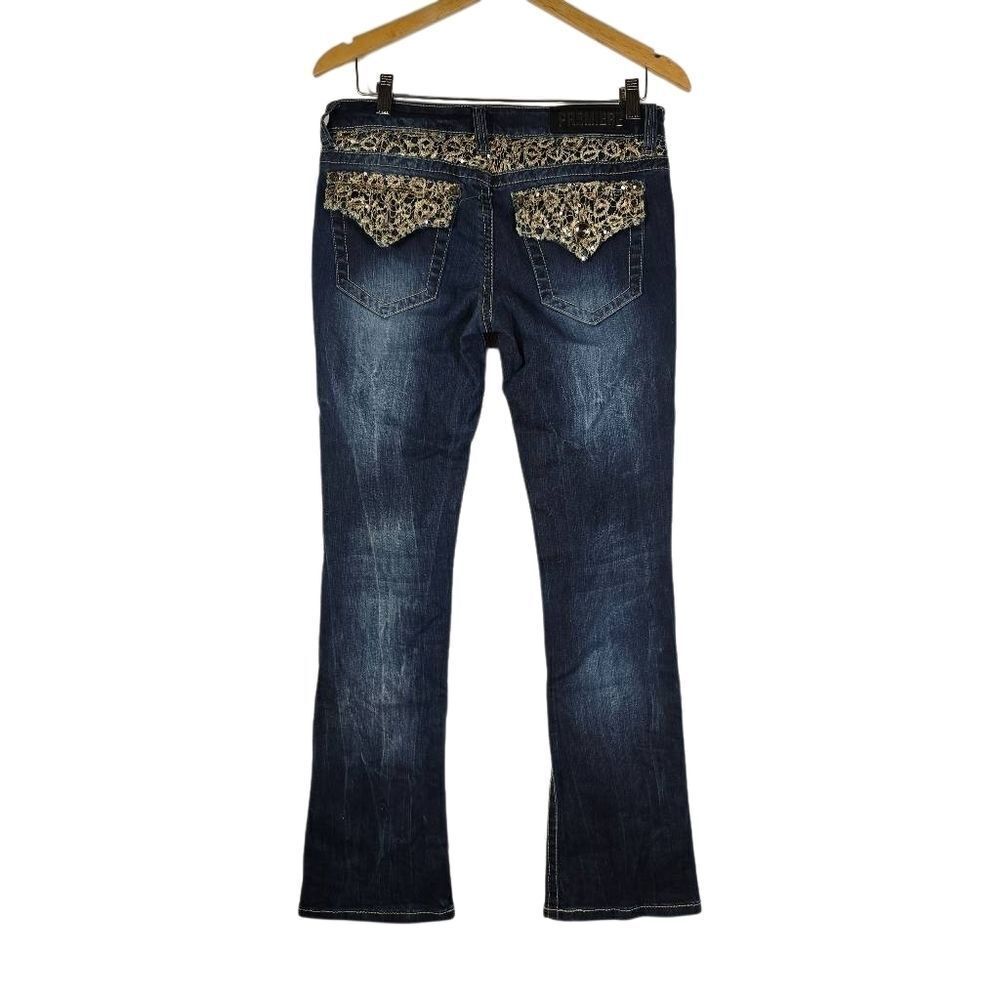 Premiere Dark Blue Boot Cut Jeans